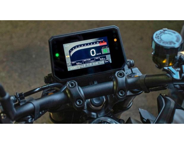 Защитное стекло Pixsel на спидометр мотоцикла YAMAHA MT-09SP 7.9“ 2024 - (гибридное глянец)