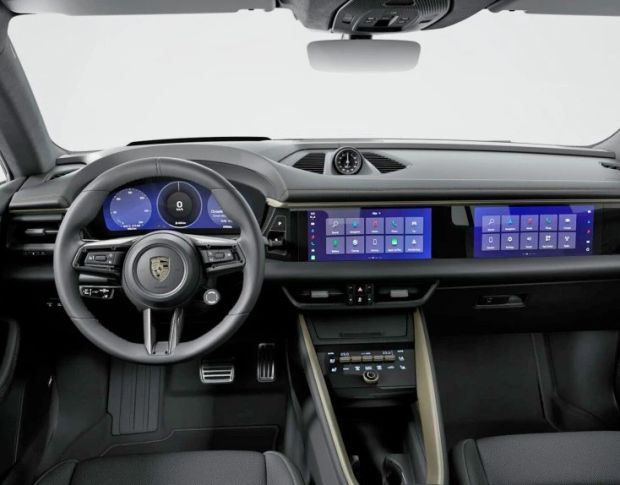 Захисне скло Pixsel на монітор PORSCHE MACAN 26“ 2024 - (гібридне глянець)