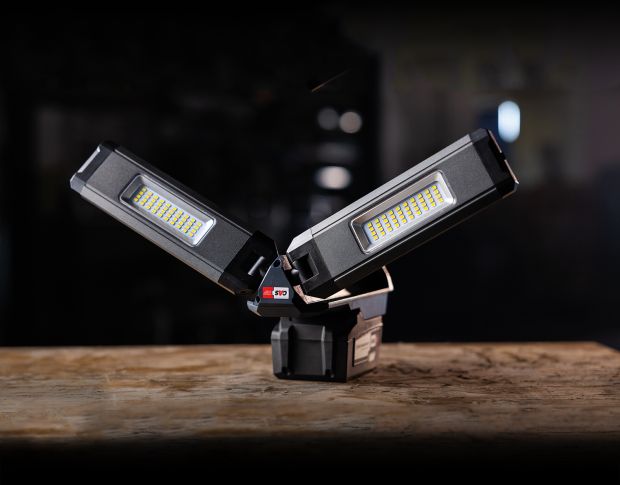 Scangrip Tower Compact Connect - Прожектор із двома LED-головками та штативом