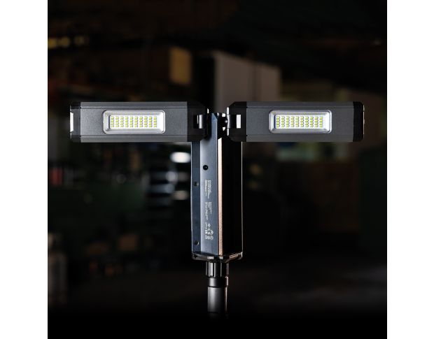 Scangrip Tower Compact Connect - Прожектор із двома LED-головками та штативом