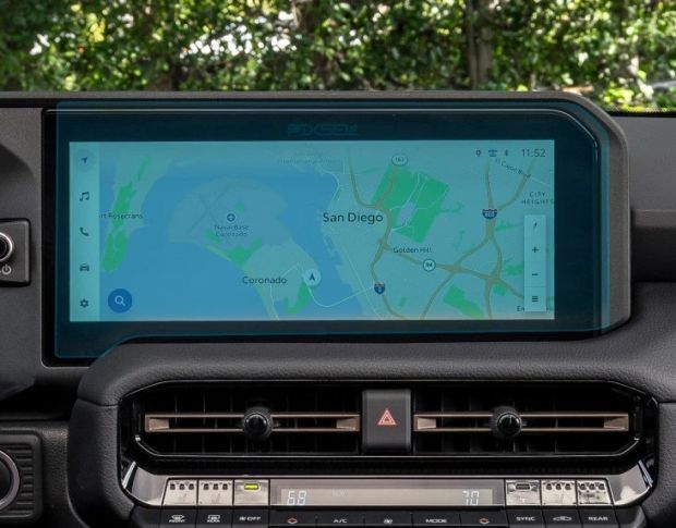 Защитное стекло Pixsel на монитор TOYOTA PRADO 14.5“ 2024 - (гибридное мат)