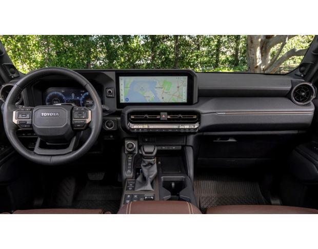 Защитное стекло Pixsel на приборную панель TOYOTA PRADO 12.4“ 2024 - (гибридное мат)
