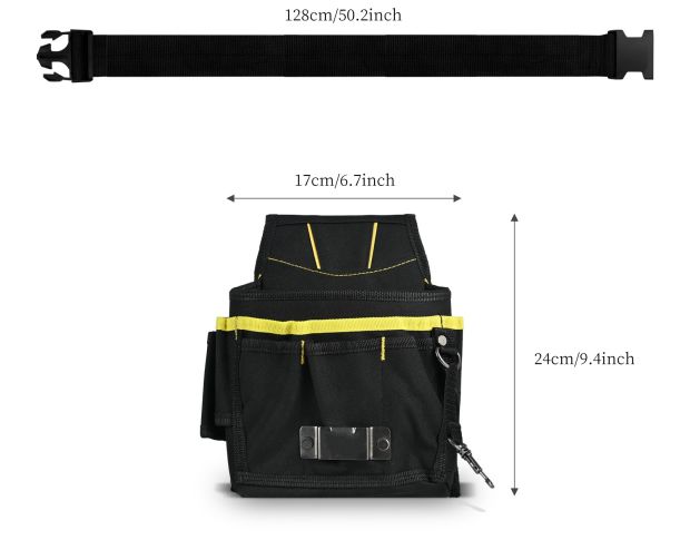 FOSHIO Waterproof Tools Bag - Сумка на пояс для інструменту