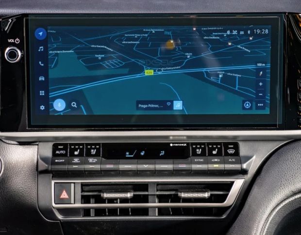 Захисне скло Pixsel на монітор TOYOTA CAMRY 13.4“ 2024 - (гібридне глянець)