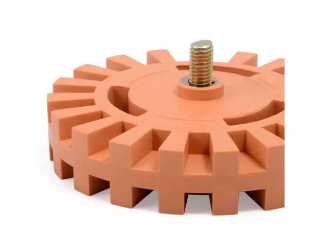 FOSHIO Decal And Sticker Remover Wheel - Диск для зняття двостороннього скотчу та залишків клею 100 mm x 20 mm