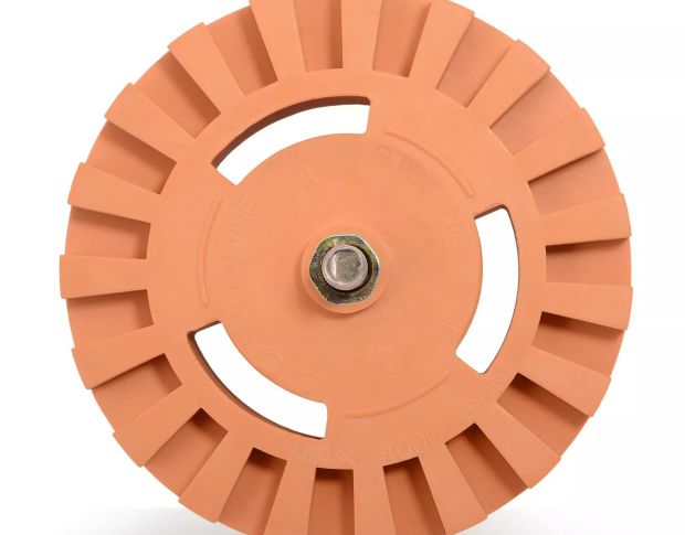 FOSHIO Decal And Sticker Remover Wheel - Диск для зняття двостороннього скотчу та залишків клею 100 mm x 20 mm