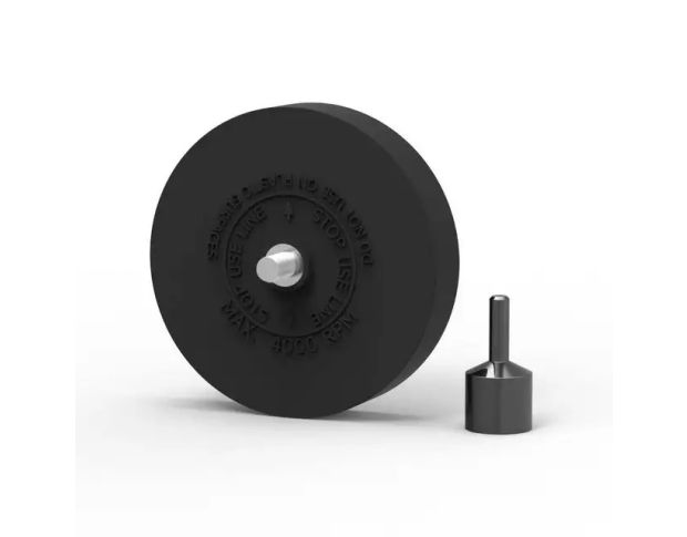 FOSHIO Decal And Sticker Remover Wheel - Диск для снятия двустороннего скотча и остатков клея 96 mm x 20 mm