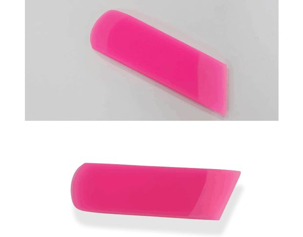 Foshio Pink Double-Sided PPF Squeegee - Выгонка для пленки мягкая 9 cm