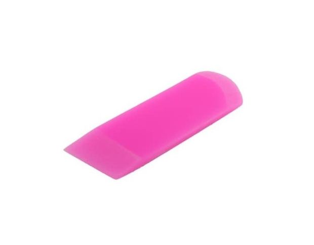 Foshio Pink Double-Sided PPF Squeegee - Выгонка для пленки мягкая 9 cm