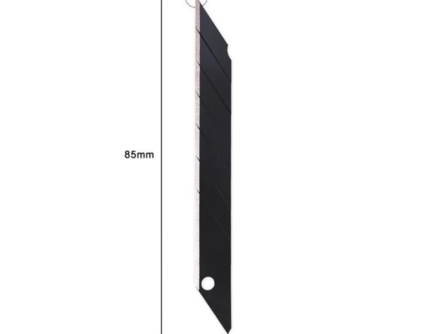 FOSHIO Carbon Steel 30° Black Blades - Сегментні леза (50 шт.)
