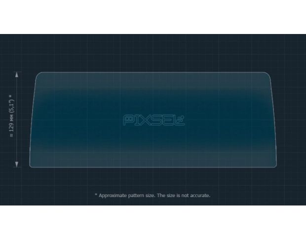 Захисне скло Pixsel на монітор TEYES LUX ONE 12.3“ (гібридне глянець)