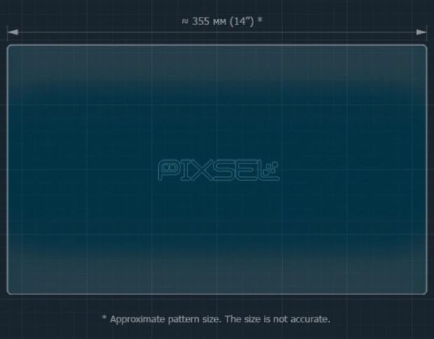 Захисне скло Pixsel на монітор FCB LEOPARD 5 16.3“ 2024 - (гібридне мат)