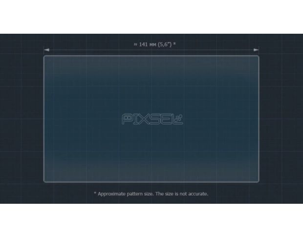 Защитное стекло Pixsel на монитор SKODA OCTAVIA 6.4“ 2013 - 2016 (гибридное мат)