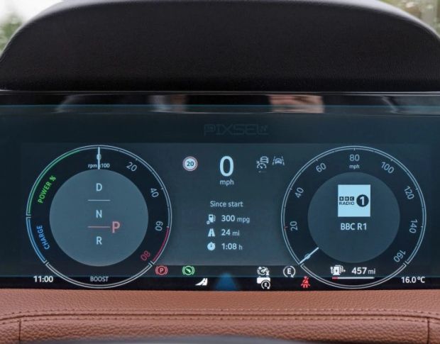 Захисне скло Pixsel на панель приладів SKODA SUPERB 12.7“ 2024 - (гібридне глянець)