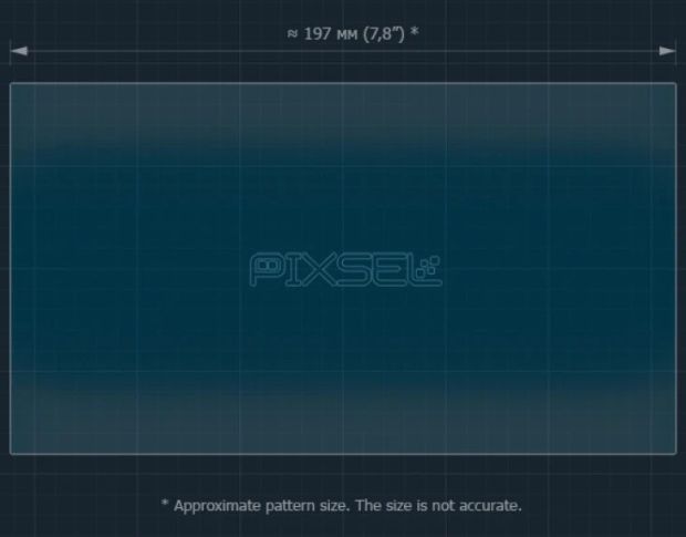 Защитное стекло Pixsel на монитор KGM TORRES 8.9“ 2023 - (гибридное глянец)
