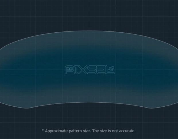 Защитное стекло Pixsel на приборную панель SKYWELL ET5 12.1“ 2022 - (гибридное мат)