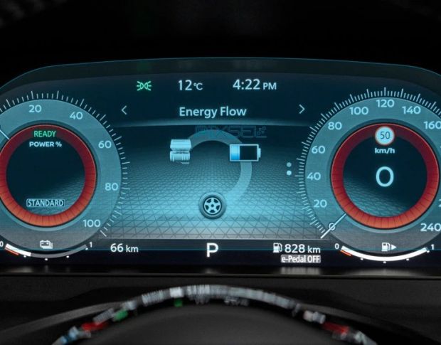 Захисне скло Pixsel на панель приладів NISSAN QASHQAI 12.1“ 2024 - (гібридне глянець)
