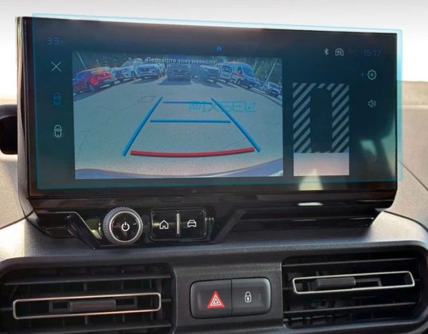 Захисне скло Pixsel на монітор PEUGEOT RIFTER 11.1“ 2024 - (гібридне мат)