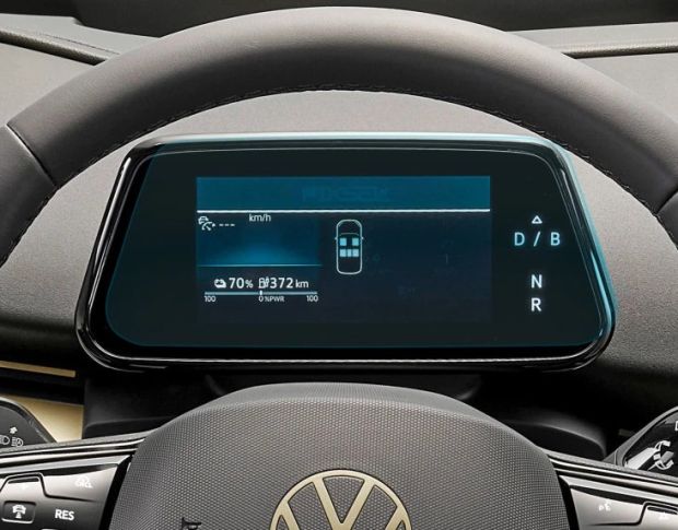 Захисне скло Pixsel на панель приладів VOLKSWAGEN ID. UNYX 8.7“ 2024 - (гібридне глянець)