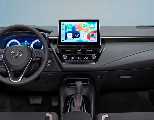 Захисне скло Pixsel на монітор TOYOTA COROLLA  12.1“ 2023 - (гібридне глянець)