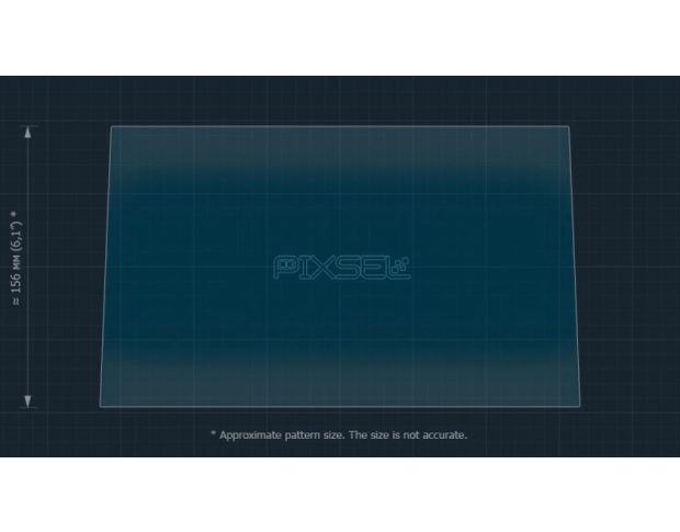 Захисне скло Pixsel на монітор TOYOTA COROLLA  12.1“ 2023 - (гібридне глянець)