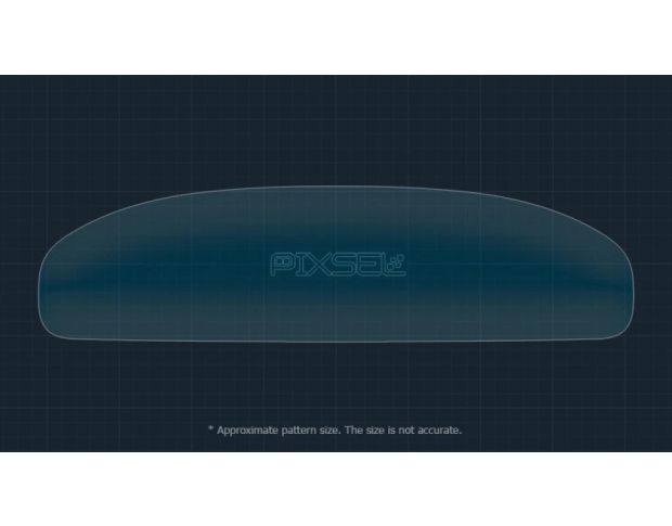 Захисне скло Pixsel на панель приладів ZEEKR 7X 13.9“ 2024 - (гібридне глянець)