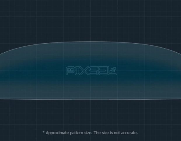 Защитное стекло Pixsel на приборную панель ZEEKR 7X 13.9“ 2024 - (гибридное мат)