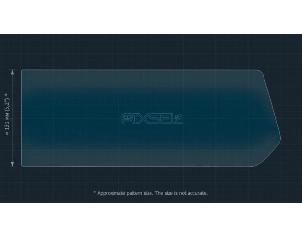 Защитное стекло Pixsel на монитор GEELY COOLRAY 14.5“ 2023 - (гибридное мат)