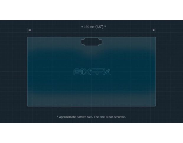 Захисне скло Pixsel на монітор SUZUKI JIMNY 8.5“ 2018 - (гібридне мат)