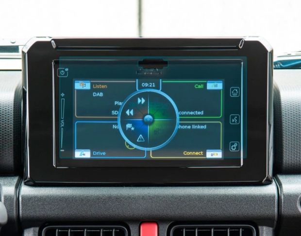 Захисне скло Pixsel на монітор SUZUKI JIMNY 8.5“ 2018 - (гібридне мат)