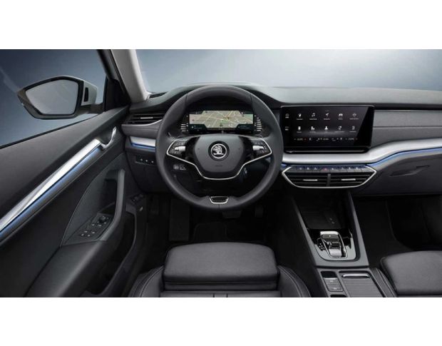 Защитное стекло Pixsel на монитор SKODA OCTAVIA 13.4“ 2024 - (гибридное глянец)