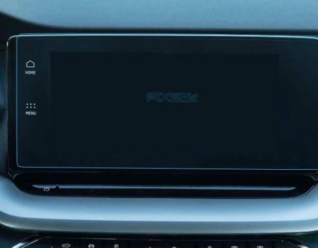 Защитное стекло Pixsel на монитор SKODA OCTAVIA 13.4“ 2024 - (гибридное глянец)