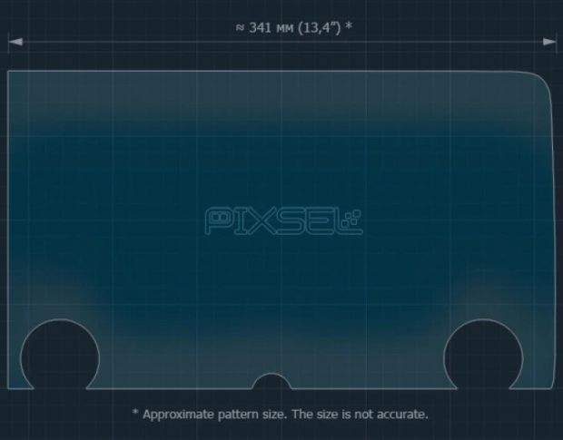 Защитное стекло Pixsel на приборную панель LEXUS LM 15.5“ 2023 - (гибридное глянец)