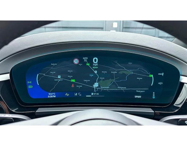 Захисне скло Pixsel на панель приладів PORSCHE MACAN 15.2“ 2024 - (гібридне мат)