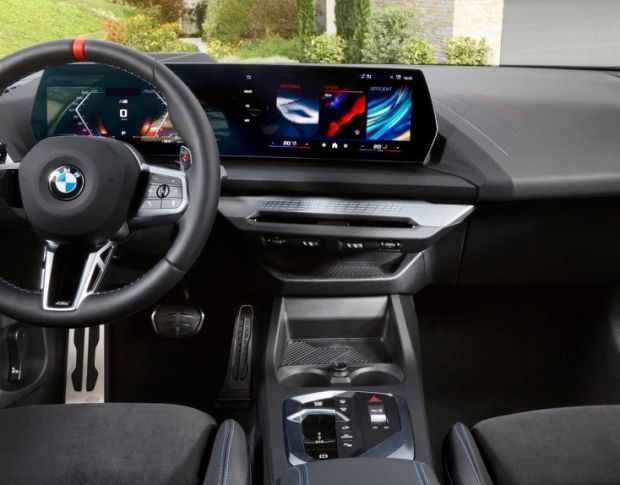 Защитное стекло Pixsel на монитор BMW 1 / M1 26.2“ 2024 - (F70) (гибридное глянец)