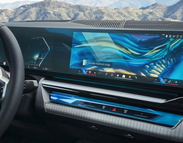 Защитное стекло Pixsel для панели приборов BMW I5 14.3“ 20213 - (G60, G61, G68) (гибридное мат)