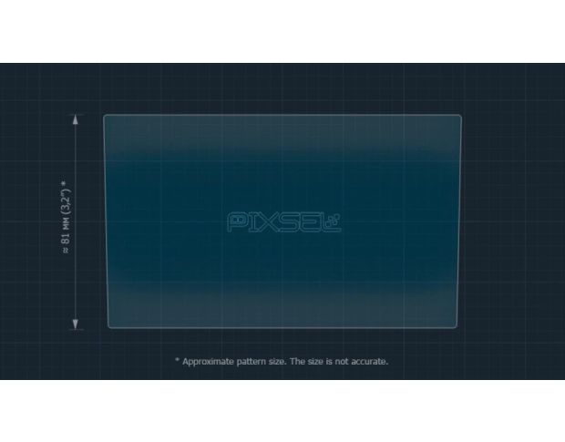 Защитное стекло Pixsel на монитор VOLKSWAGEN BEETLE 6.2“ 2016 - 2019 (гибридное мат)