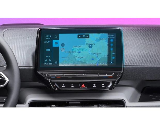 Захисне скло Pixsel на монітор VOLKSWAGEN ID. BUZZ 11.7“ 2022 - (гібридне глянець)