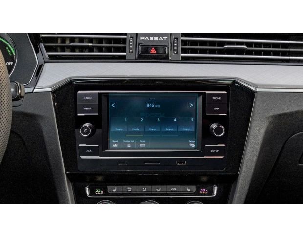 Защитное стекло Pixsel на монитор VOLKSWAGEN PASSAT 6.5“ 2019 - 2022 (гибридное глянец)