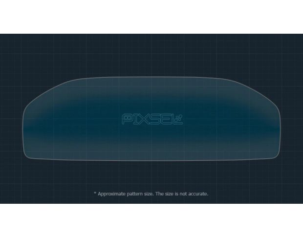 Захисне скло Pixsel на панель приладів SKODA KODIAQ 12.6“ 2017 - 2024 (гібридне глянець)