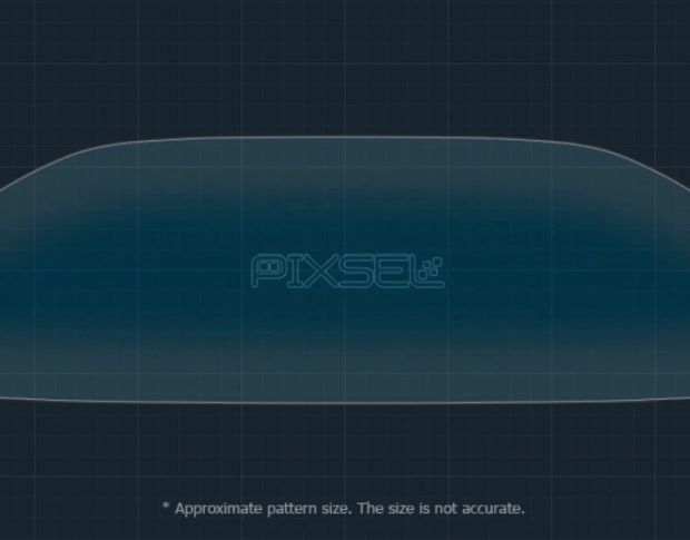 Захисне скло Pixsel на панель приладів SKODA KODIAQ 12.6“ 2017 - 2024 (гібридне глянець)