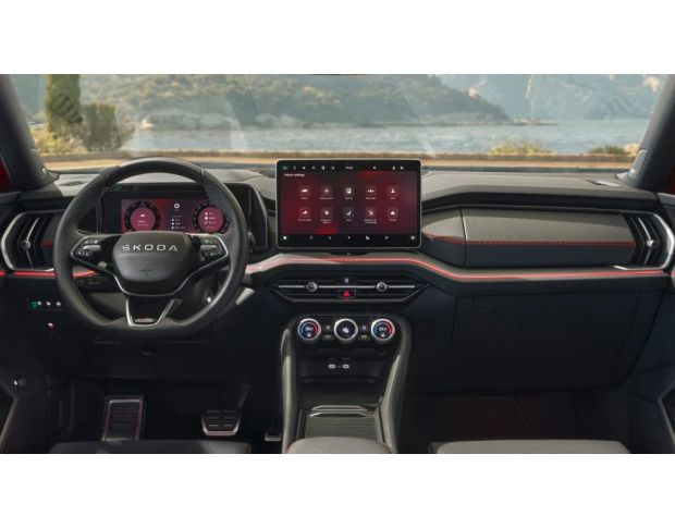 Защитное стекло Pixsel на монитор SKODA KODIAQ 13.8“ 2017 - 2024 (гибридное глянец)