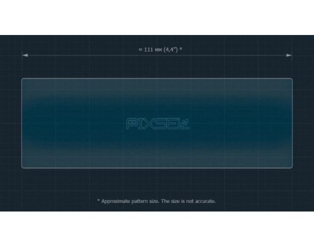 Захисне скло Pixsel на монітор MAN TGE 4.6“ 2017 - 2023 (гібридне мат)