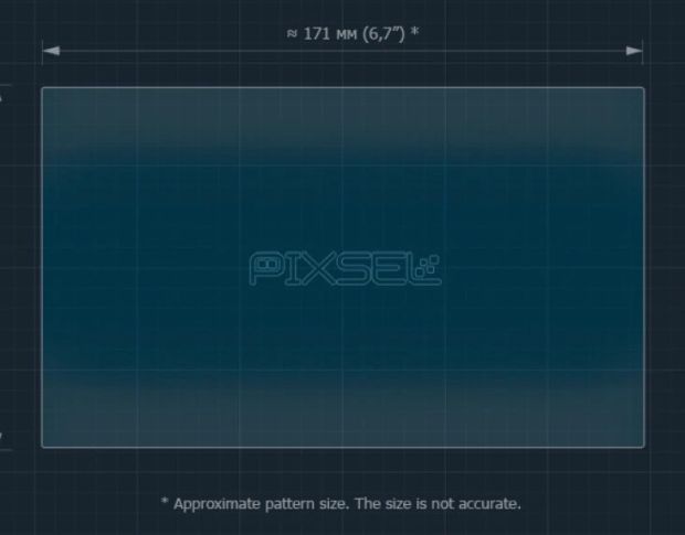 Захисне скло Pixsel на монітор MAN TGE 8“ 2017 - 2023 (гібридне глянець)