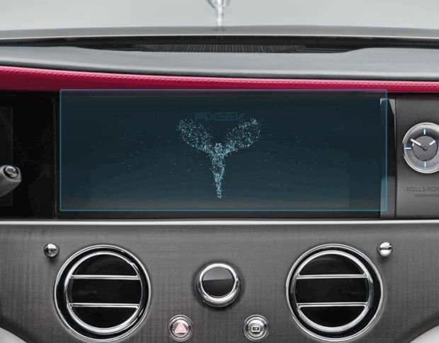 Захисне скло Pixsel на монітор ROLLS ROYCE SPECTRE 12.8“ 2023 - (гібридне глянець)