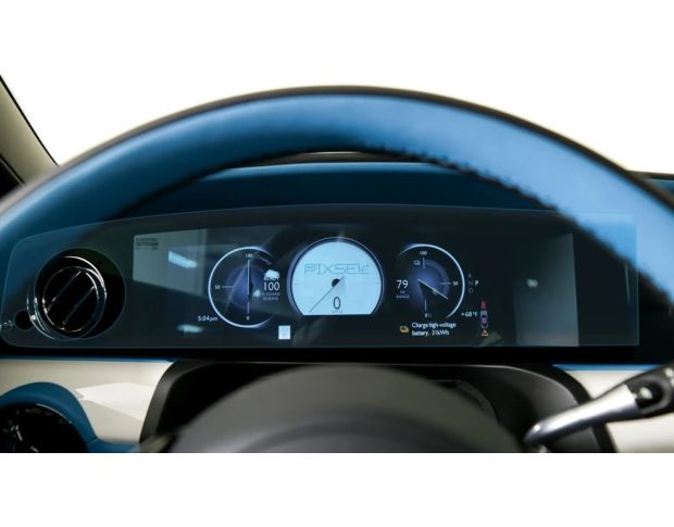 Защитное стекло Pixsel на приборную панель ROLLS ROYCE SPECTRE 21.9“ 2023 - (гибридное глянец)