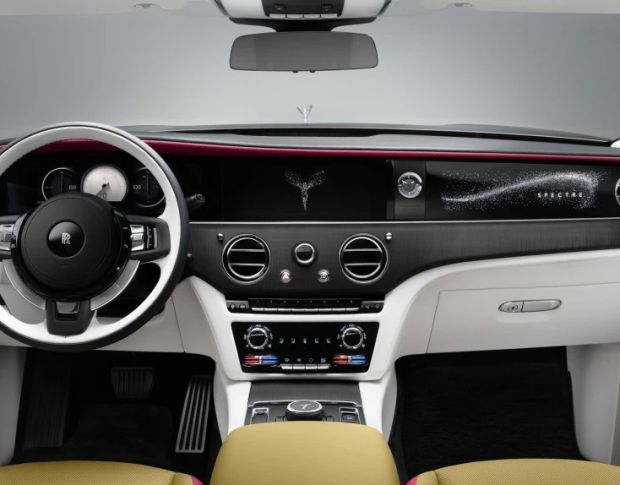 Защитное стекло Pixsel на приборную панель ROLLS ROYCE SPECTRE 21.9“ 2023 - (гибридное глянец)