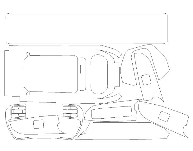 Викрійка для салону KIA EV5 2024 CN
