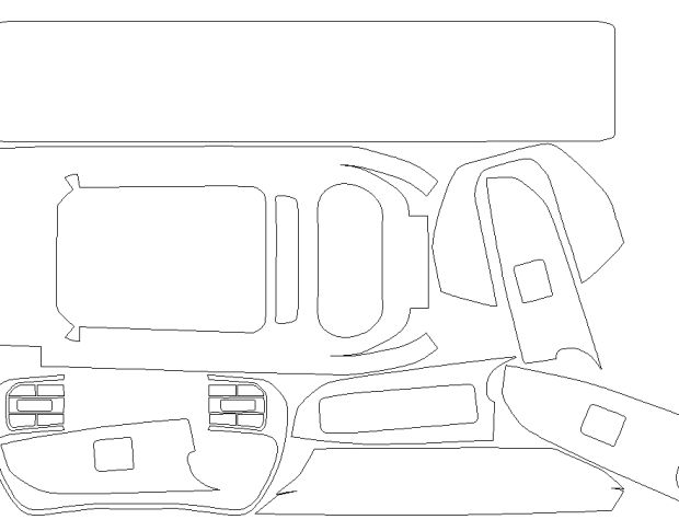 Викрійка для салону KIA EV5 2024 CN