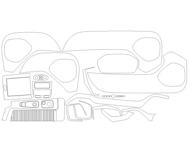 Выкройка для салона VOLVO XC60 2024 -